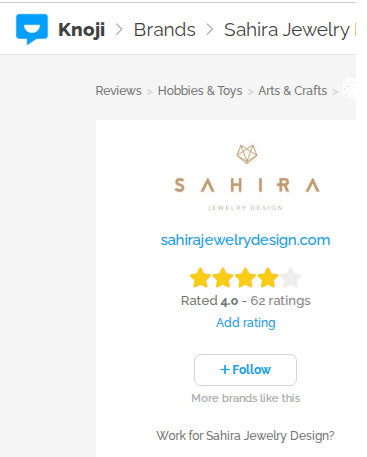 Sahira Jewelry Design Review On Knoji