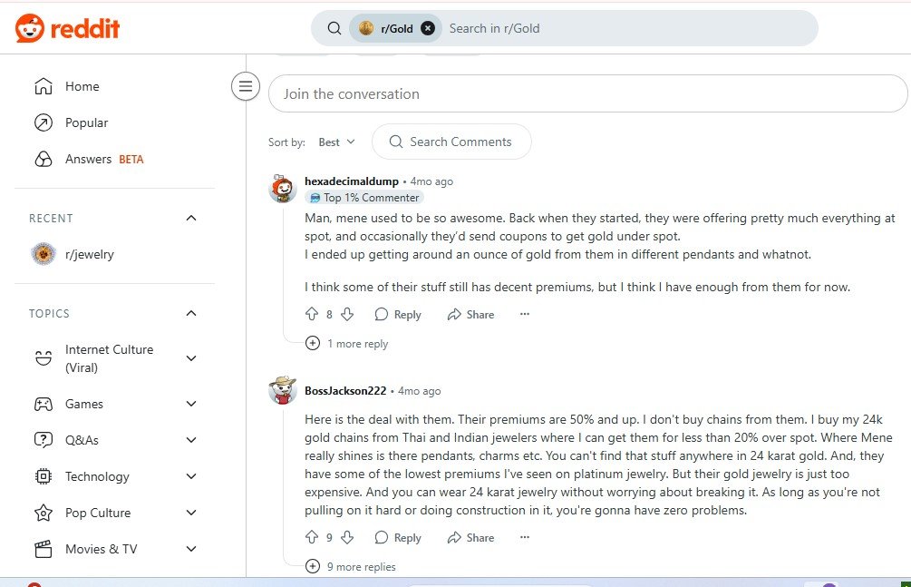 Mene Jewelry Reviews On Reddit