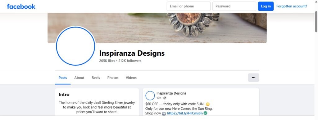 Inspiranza Facebook Profile