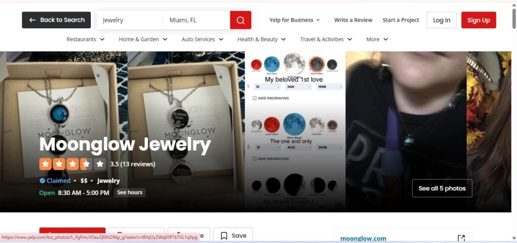 Moonglow Jewelry Reviews On Yelp