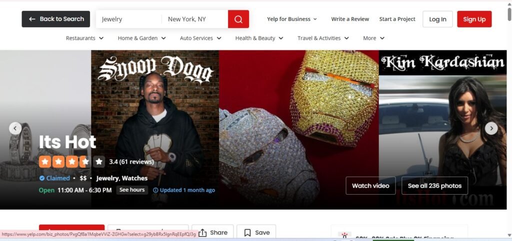 ItsHot Jewelry Reviews On Yelp