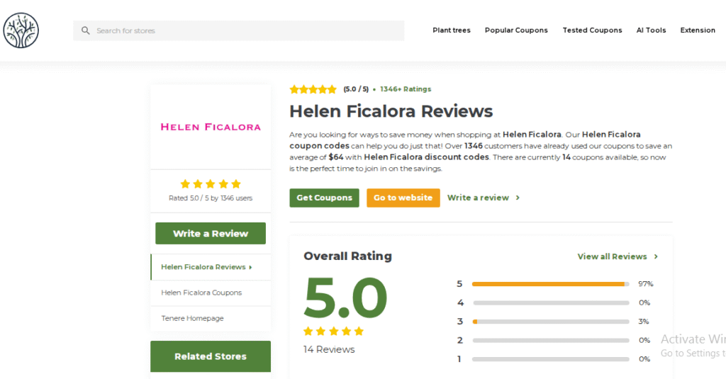 Helen Ficalora Review On TeneereTeam