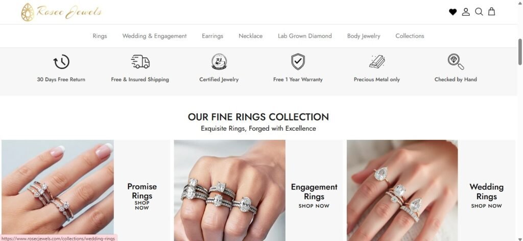 Rosec Jewels Homepage Image