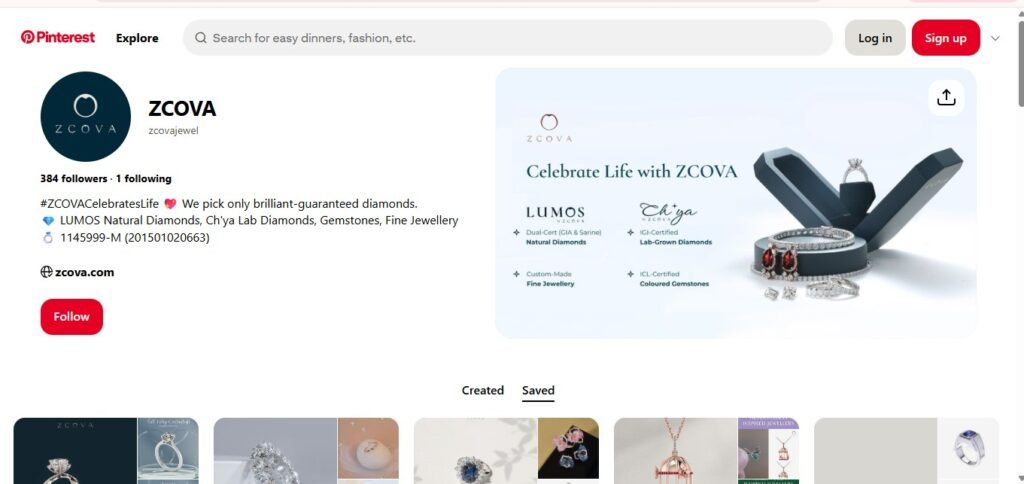 Zcova Pinterest Profile Image