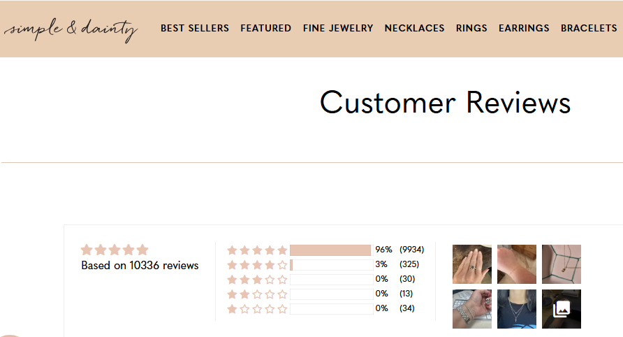 Simple and Dainty Review On Simple and Dainty