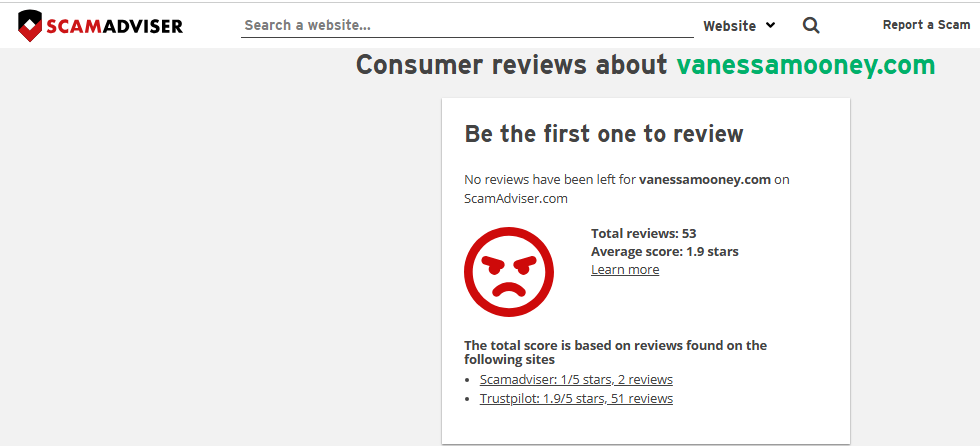 Vanessa Jewelry Review On ScamAdviser