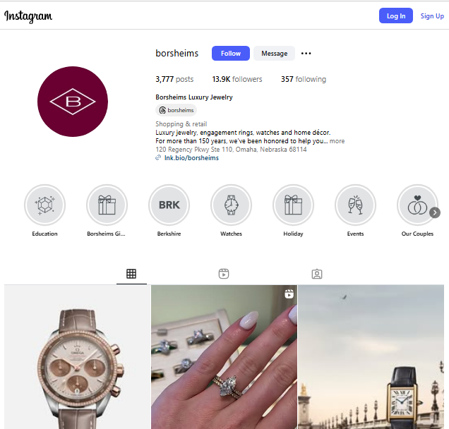 Brosheims Instagram Profile