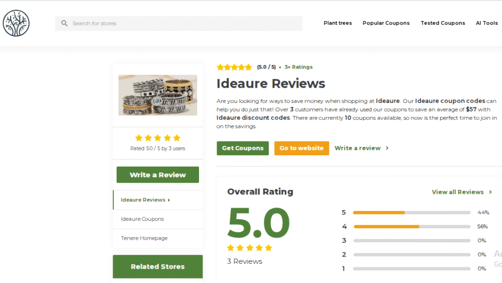 Ideaure Jewelry Review On TenereTeam
