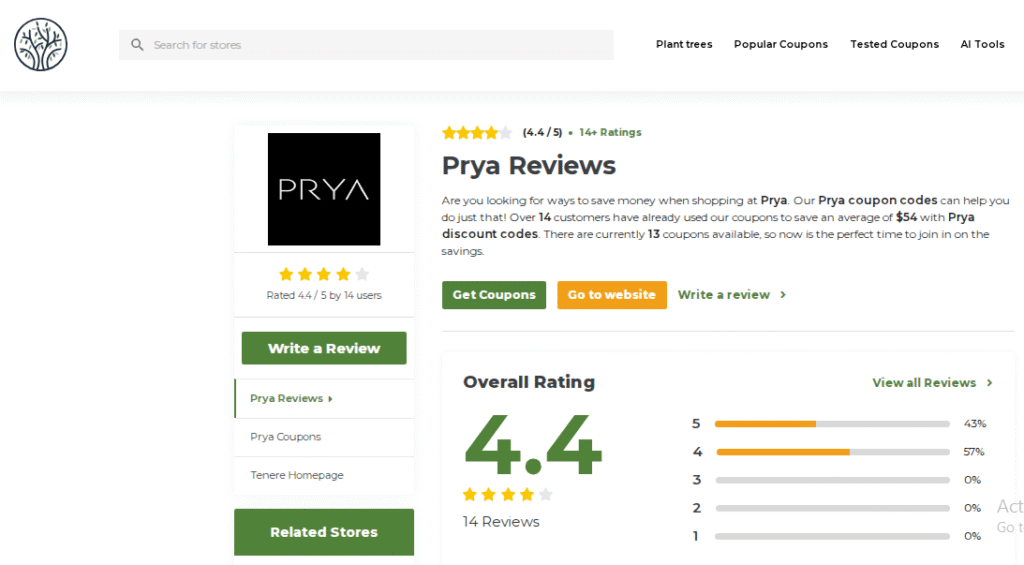Prya Jewellery Review On TenereTeam