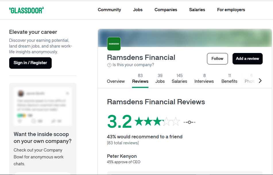 Ramdens Jewellery Review On Glassdoor