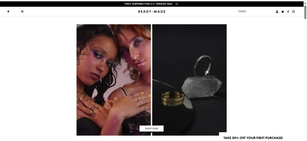Ready Made Jewelry Homepage Image