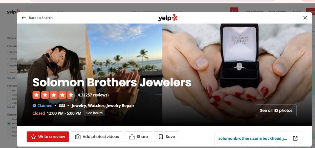Solomon Brothers Jewelers Reviews On Yelp