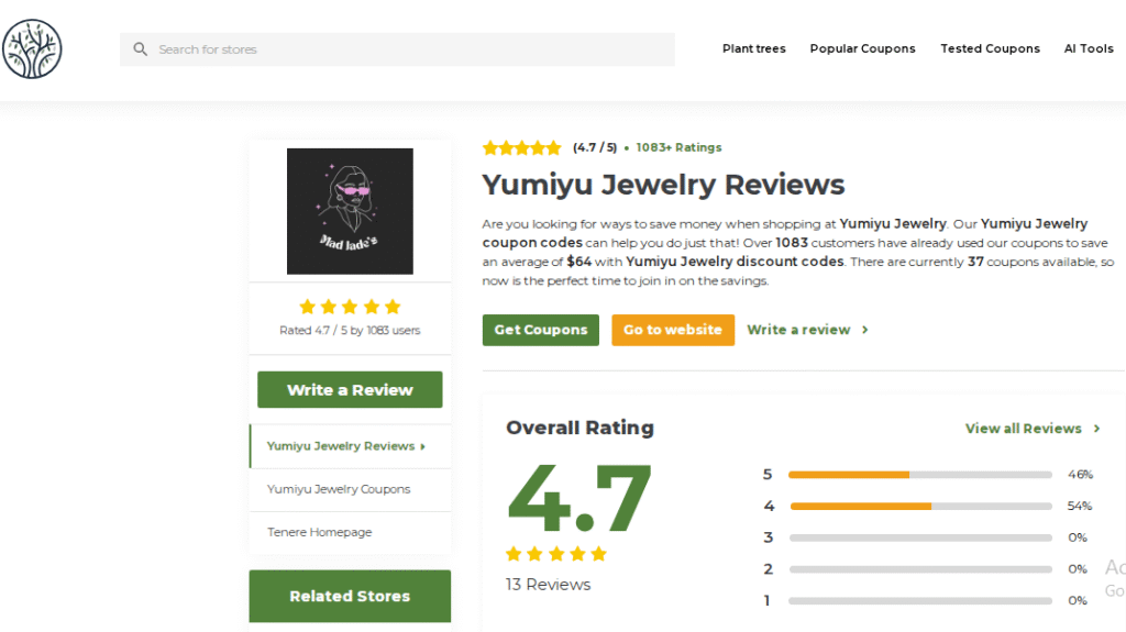 Yumiyu Jewelry Review On TenereTeam