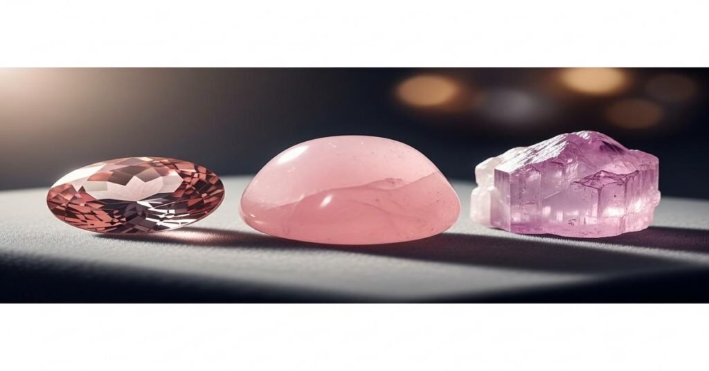 Love & Venus Stones: Rose Quartz vs Morganite vs Kunzite