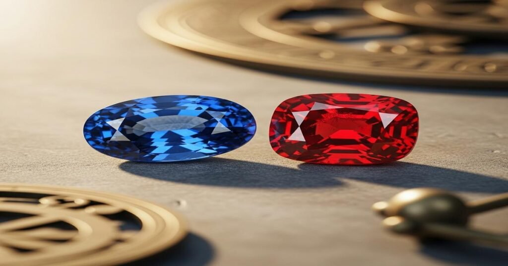 Can You Wear Blue Sapphire with Ruby? Astrologers’ Compatibility Chart
