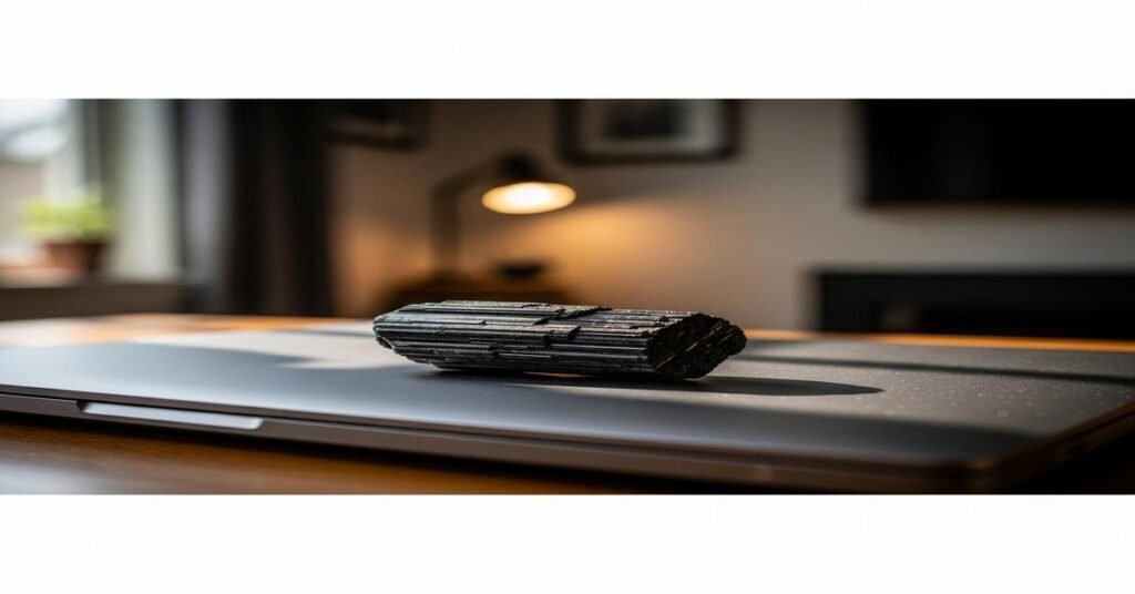 Black Tourmaline on Laptops: Any EMF Shield at All?