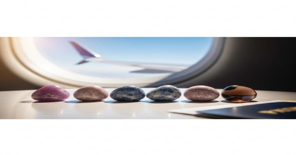 Tiny Travel Talismans: Airport-Friendly Stones for Calm Flights