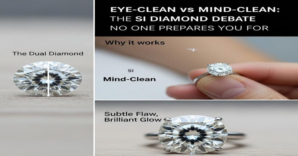 Eye-Clean vs Mind-Clean: The SI Diamond Debate No One Prepares You For