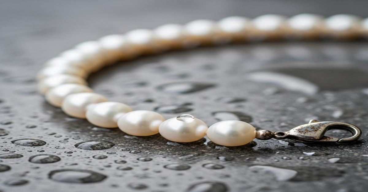 Can You Wear Pearls in the Shower? We Tried—Here’s the Damage