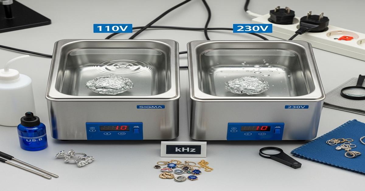 Ultrasonic Cleaner at 230V vs 110V: Does Voltage Matter for Your Gems?
