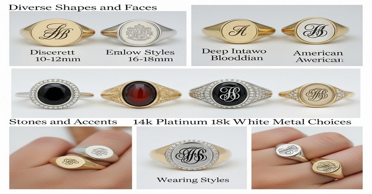 Women’s Signet Rings: The Transatlantic Comeback Story