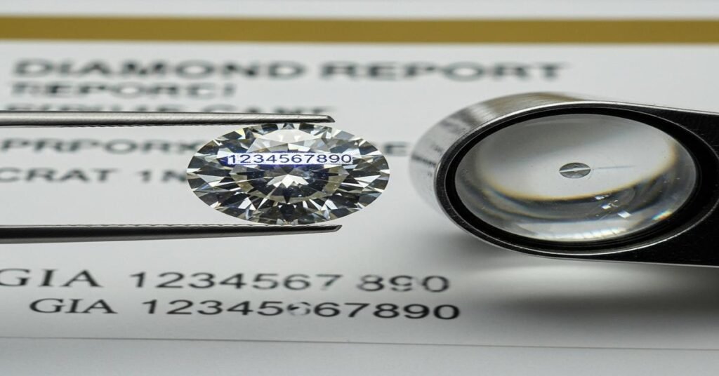 How to Verify a Diamond Report Number in Seconds—Works Anywhere