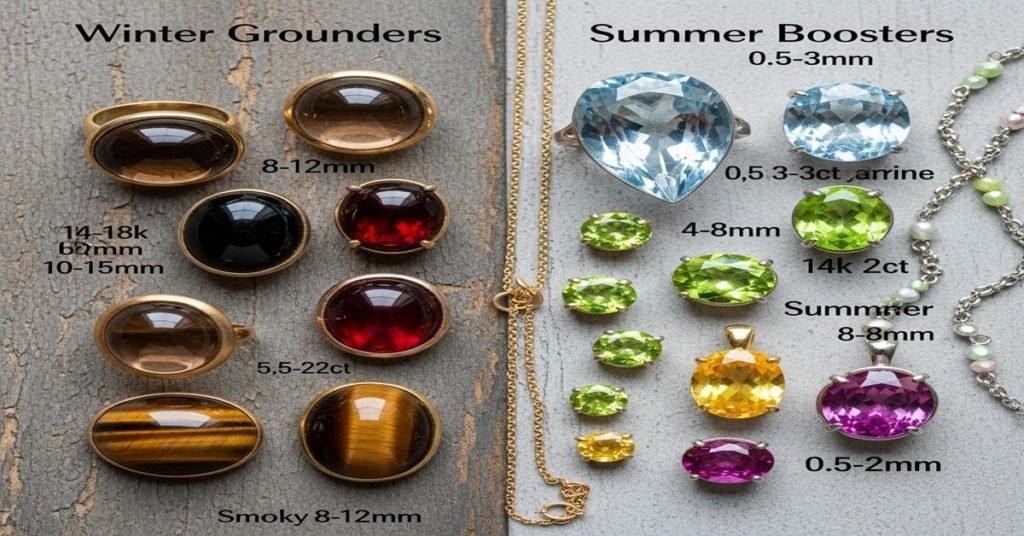 Swap Stones With Seasons: Winter “Grounders” vs Summer “Boosters”
