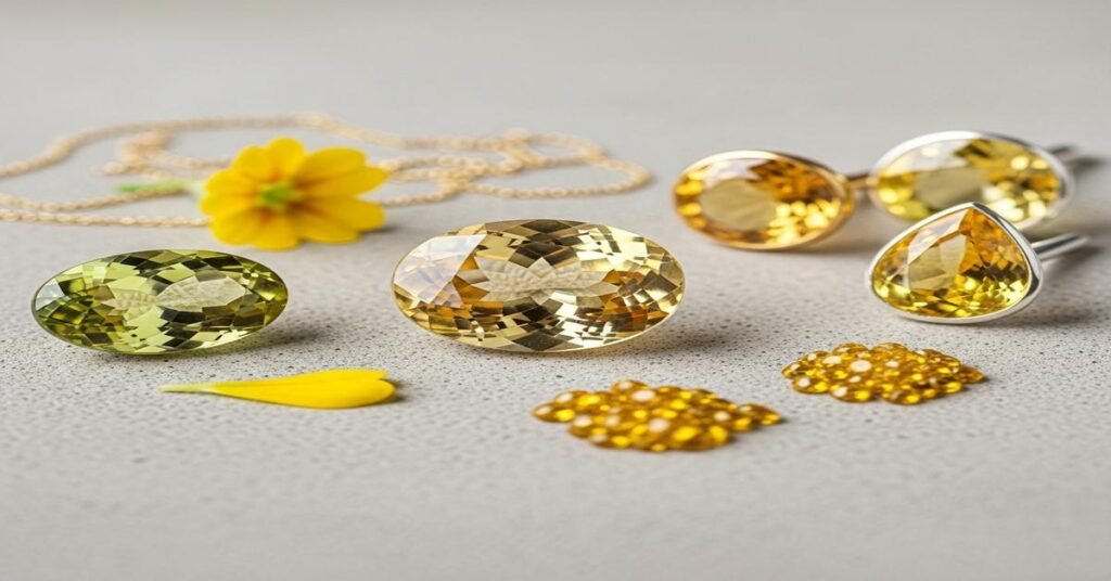 When Yellow Sapphire Is Out of Budget: Citrine, Heliodor, or Something Else?