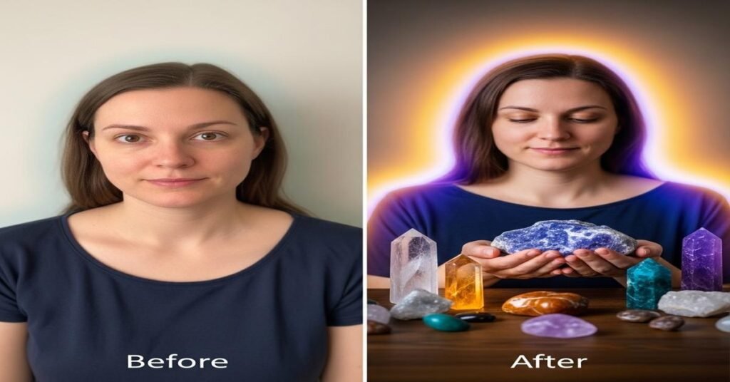 Before/After Aura Photos with Stones: Lighting Tricks vs Real Change