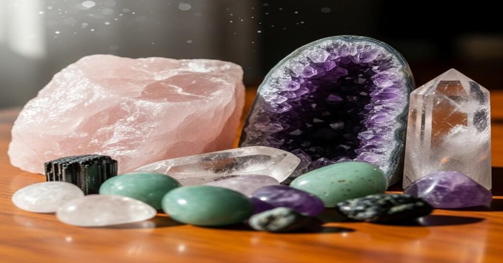 The Truth About Healing Crystals: Do They Really Work? A Scientific Look at Rose Quartz, Amethyst, and Their Healing Properties.