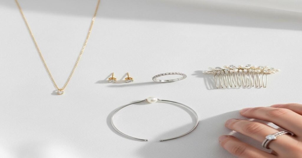 Minimalist Bridal Jewelry: For the Bride Who Hates Heavy Jewelry, 5 Elegant and Lightweight Ideas for a Modern Look.