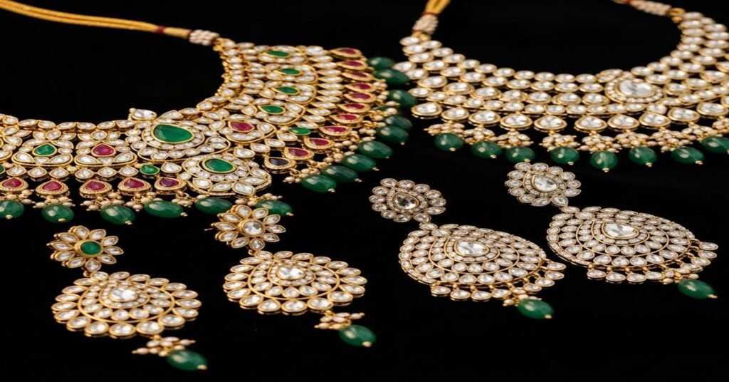 Kundan vs. Polki Jewelry: What's the Real Difference and Which One Is More Expensive? Make the Right Choice for Your Wedding.