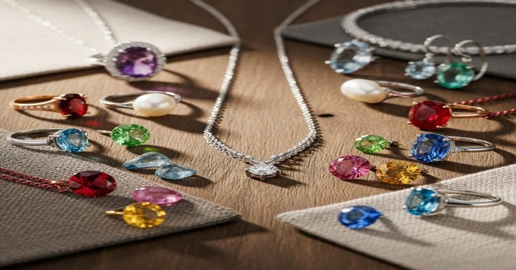 Birthstone Jewelry Guide: The Perfect Personalized Gift, Discover the Meaning and Power Behind Each Month's Birthstone.