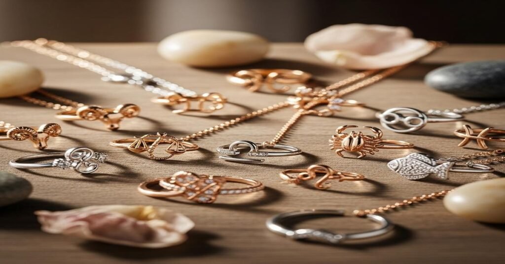 Zodiac Sign Jewelry: The New Trend of Wearing Your Zodiac Symbol, Find Out Which Design Is Lucky for Your Sign.