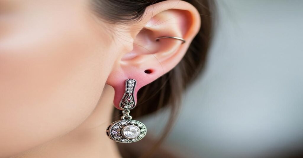 Side Effects of Heavy Earrings: Can Heavy Earrings Permanently Damage Your Earlobes? How to Prevent and Fix Stretched Piercings.