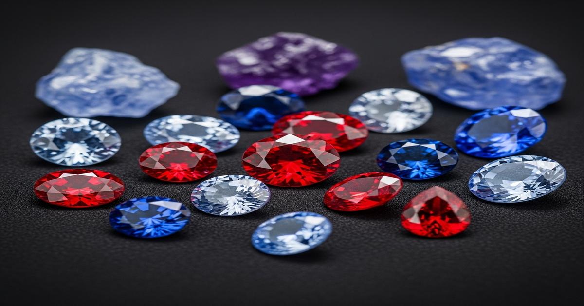 A Guide to Synthetic Gemstones: Are Synthetic Rubies and Sapphires “Real”? How They Differ from Natural Gems in Price and Value.
