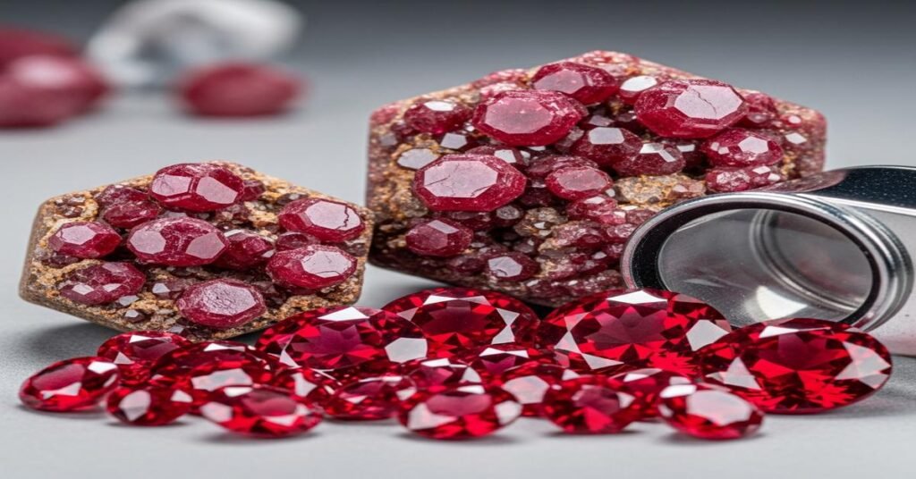 How to identify real Red Beryls (Bixbites) vs lab-grown ones: Expert identification guide