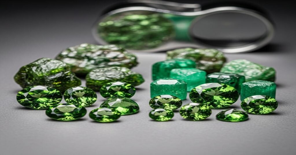 How to identify real Garnets (Demantoid/Tsavorite) vs lab-grown ones: Expert identification guide