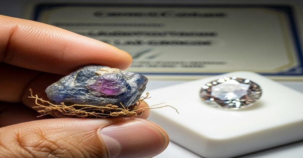 "Ethical" Gems Warning: Is Your "Ethically Mined" Gem Just a Lab-Grown Stone in Disguise? How to Read a Certificate.