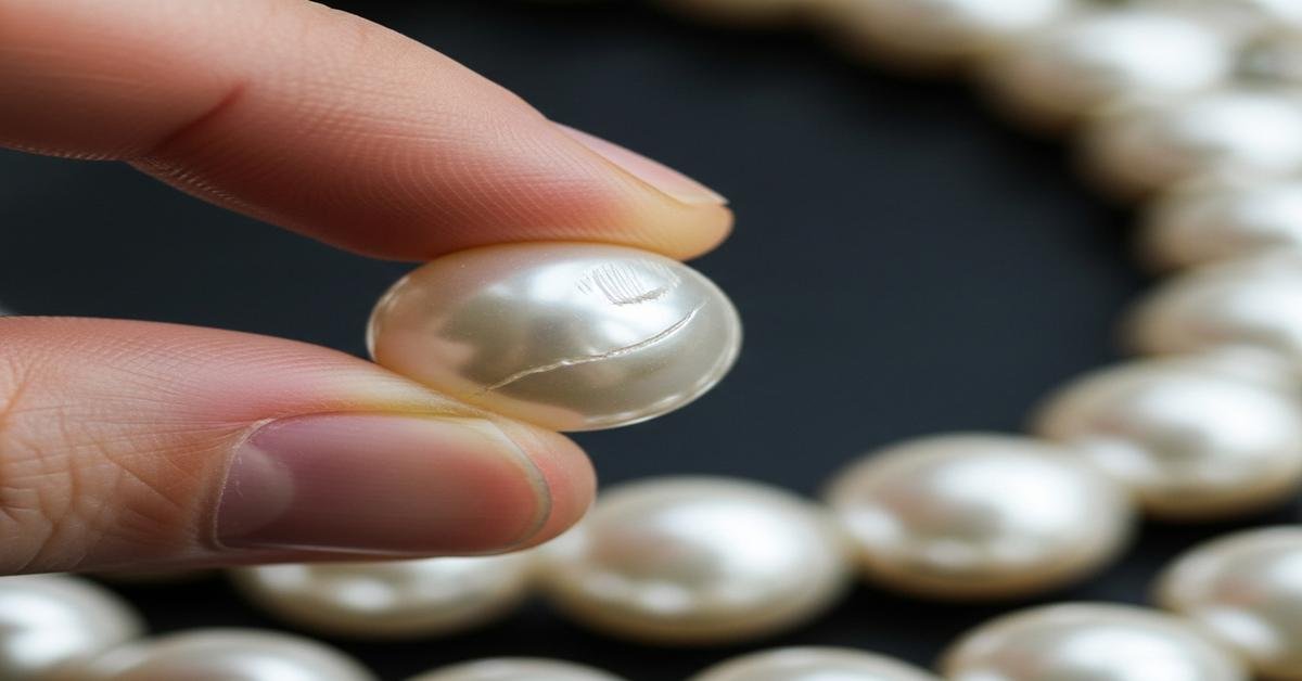 The "Pearl" in Your Necklace Is Plastic: How to Spot a "Majorica" or Shell Pearl, The "Tooth Test" Never Fails.